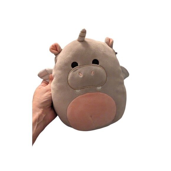 Squishmallows Haizley The Hippocorn Plush 8" Hippo Unicorn Wings Stuffed Animal - Picture 2 of 7